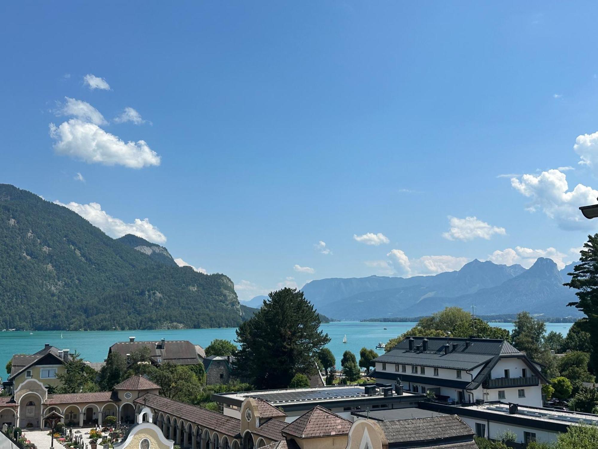 Apartmán Nannerls Penthouse Sankt Gilgen Exteriér fotografie